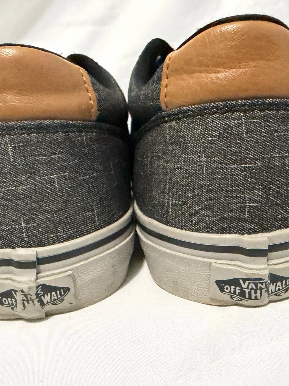 Vans Men's Atwood DX Deluxe Skate Shoes - Gray Canvas Sz 10